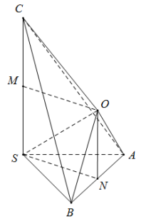 Đề: Cho khối chóp tam giác S.ABC có SA = 3, SB = 4, SC = 5 và SA, SB, SC đôi một vuông góc. Tính thể tích V của khối cầu ngoại tiếp tứ diện S.ABC. 1