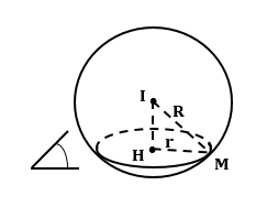 Đề: Trong không gian độ Oxyz, cho mặt cầu (left( S right):{left( {x - 3} right)^2} + {left( {y + 2} right)^2} + {left( {z - 1} right)^2} = 100) và mặt phẳng (left( alpha  right):2{rm{x}} - 2y - z + 9 = 0.) Mặt phẳng (left( alpha  right)) cắt mặt cầu (S) theo một đường tròn (C). Tính bán kính R của đường tròn (C). 1