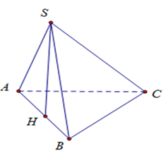 Đề: Cho hình chóp S.ABC có (SA = a,) tam giác ABC đều, tam giác SAB vuông cân tại S và thuộc mặt phẳng vuông góc với đáy. Thể tích khối chóp S.ABC là: 1