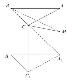 Đề: Cho khối lăng trụ tam giác đều ABC.A1B1C1 có tất cả các cạnh bằng a. Gọi M là trung điểm của AA1.Tính thể tích V của khối chóp M.BCA1. 1