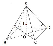 Đề: Hình chóp tứ giác đều S.ABCD có cạnh đáy bằng a, góc giữa các cạnh bên và đáy bằng 600. Mặt cầu đi qua các đỉnh A,B,C,D,S có bán kính R bằng: 1