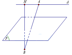 Đề: Trong không gian với hệ tọa độ Oxyz, cho mặt phẳng (left( P right):x - 2y + 2{rm{z}} - 5 = 0) và hai điểm (Aleft( { - 3;0;1} right),Bleft( {1; - 1;3} right).) Trong tất cả các đường thẳng đi qua A và song song với mặt phẳng (P), gọi (Delta ) là đường thẳng sao cho khoảng cách từ B đến (Delta ) là lớn nhất. Viết phương trình đường thẳng (Delta .) 1