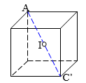 Đề: Gọi (V_1) là thể tích giữa khối lập phương và (V_2) là thể tích khối cầu ngoại tiếp khối lập phương đó. Tính tỉ số (frac{{{V_1}}}{{{V_2}}}.) 1