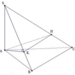 cho hình chóp s.abc có đáy abc là tam giác vuông cân tại (b) có (ac=2a. ) cạnh (sa) vuông góc với đáy và (sa=2a. ) mặt phẳng (left( p right)) đi qua (a,) vuông góc với cạnh (sb) tại (k) và cắt cạnh (sc) tại (h.) gọi ({{v} {1}},{{v} {2}}) lần lượt là thể tích của khối tứ diện (sahk) và khối đa diện (abchk.) tỉ số (frac{{{v} {2}}}{{{v} {1}}}) bằng 60de5c009a1e9.png