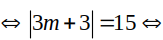 Với những giá trị nào của m thì đường thẳng denta: 3x + 4y + 3= 0 (ảnh 2)